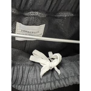Parachute 100% Organic Cotton Black Jogger Sweatpants Size Large Made In USA